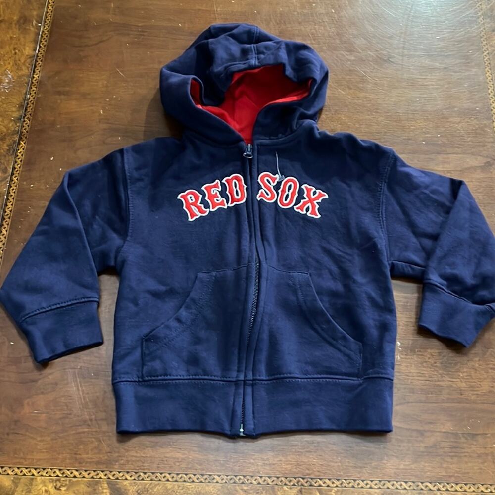 Red Sox Zippered Hoodie Jacket Child's 4T NWOT